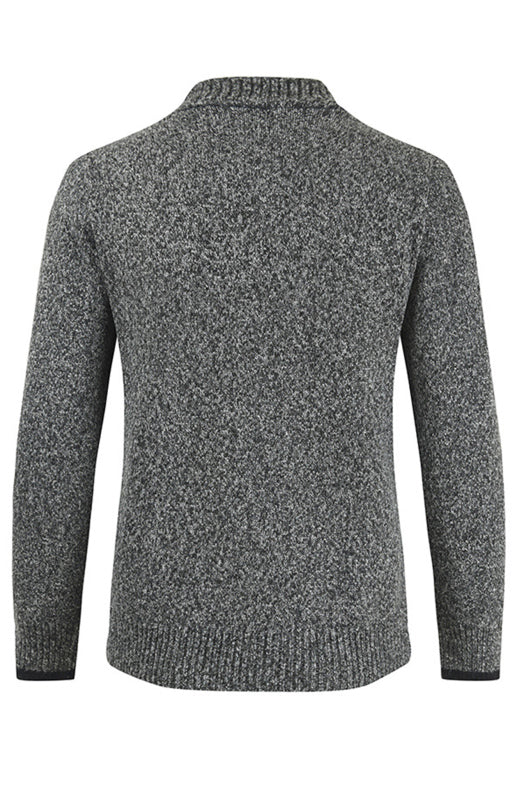 Men's New Cardigan Sweater Button Long Sleeve Knitwear