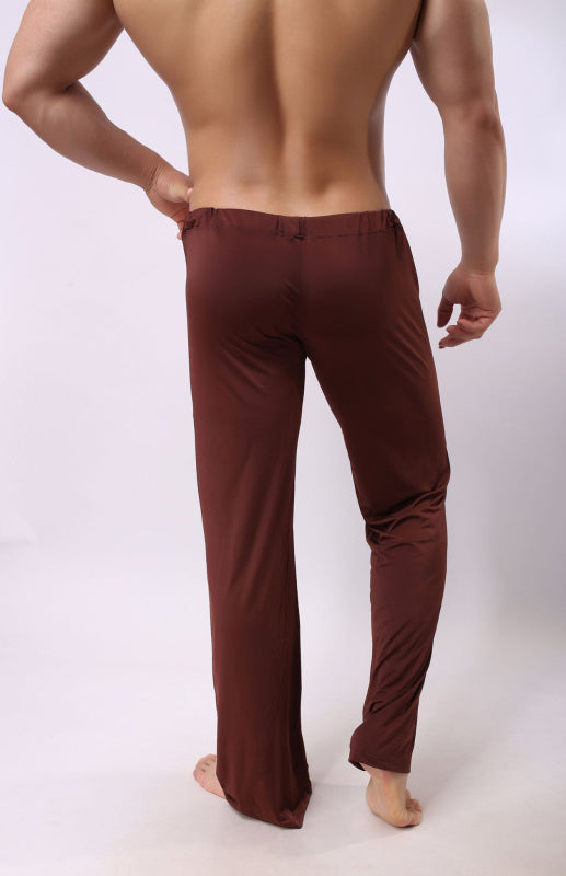 Men's casual pants breathable cool home pants pants