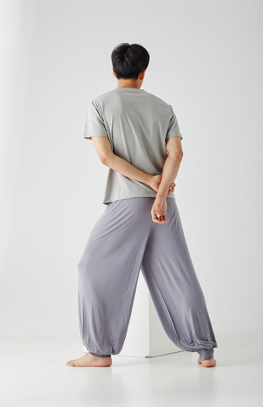 Men's home pants modal thin style loose and comfortable wide leg pants home clothes