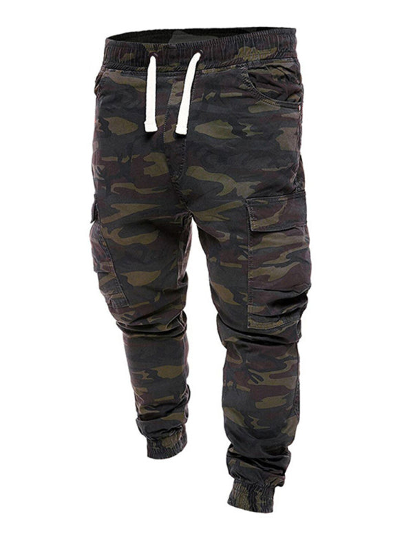 Men's camouflage cargo casual pants
