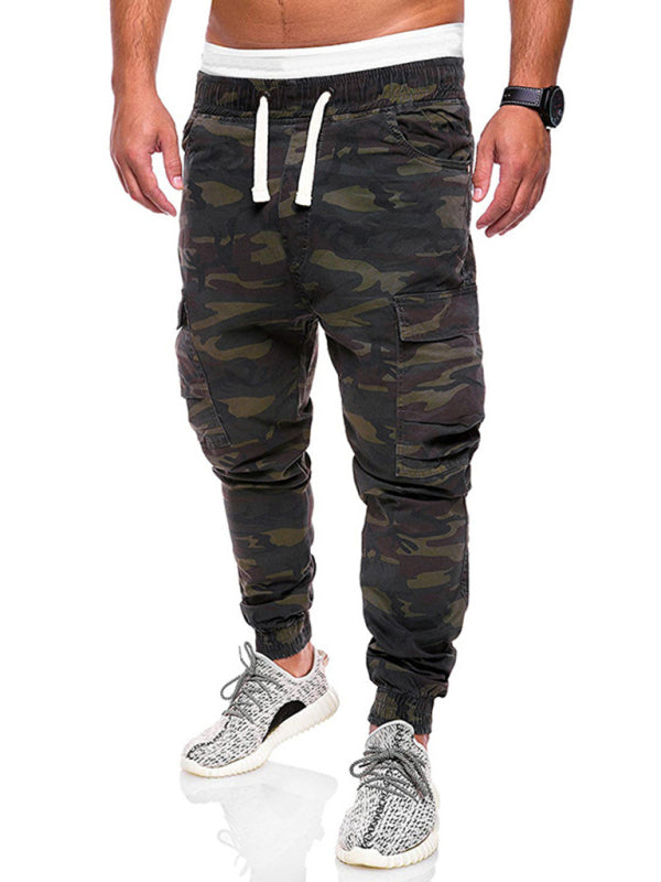 Men's camouflage cargo casual pants
