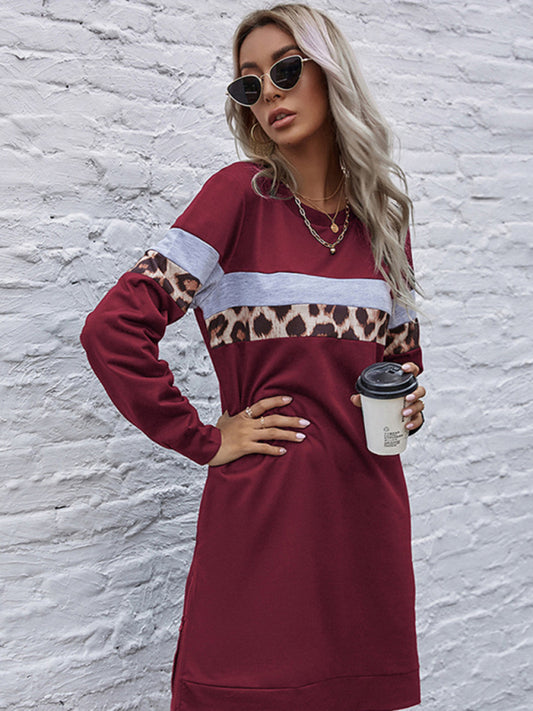 Women's long -sleeved new product fashion and comfortable dress