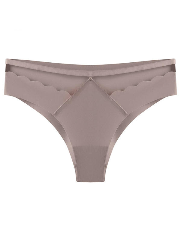 Women's low waist sexy seamless underwear panties